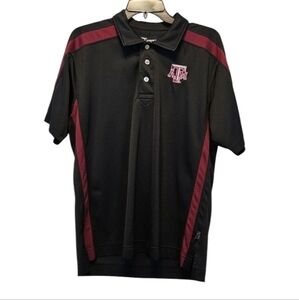 Procelebrity Texas A & M Aggies 100% Micopolyester Pull Over Shirt Size M